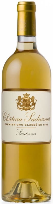 Chateau Suduiraut Sauternes 2022 Front Bottle Shot