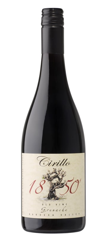 Cirillo 1850 Grenache 2011 Front Bottle Shot