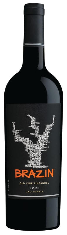Brazin Old Vine Lodi Zinfandel 2014 Front Bottle Shot