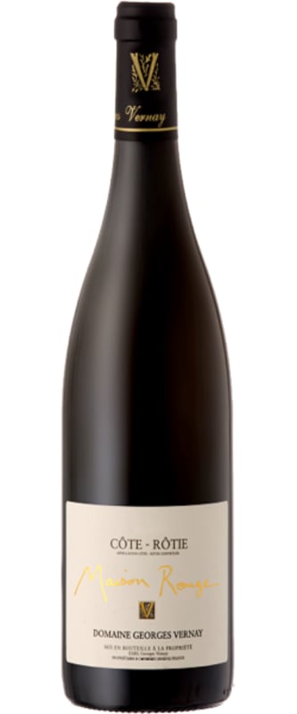 Georges Vernay Cote-Rotie Maison Rouge 2016 Front Bottle Shot