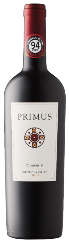 Primus Carmenere 2012 Front Bottle Shot