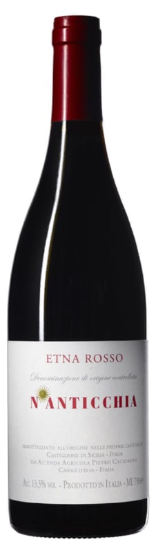 Pietro Caciorgna N'Anticchia Etna Rosso 2019 Front Bottle Shot