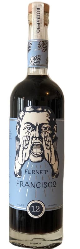 Fernet Francisco Ruibarbo Front Bottle Shot