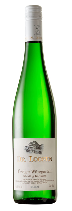 Dr. Loosen Urziger Wurzgarten Riesling Kabinett 2019 Front Bottle Shot