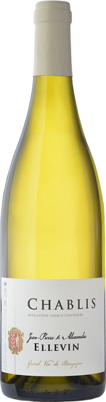 Domaine Ellevin Chablis 2023 Front Bottle Shot