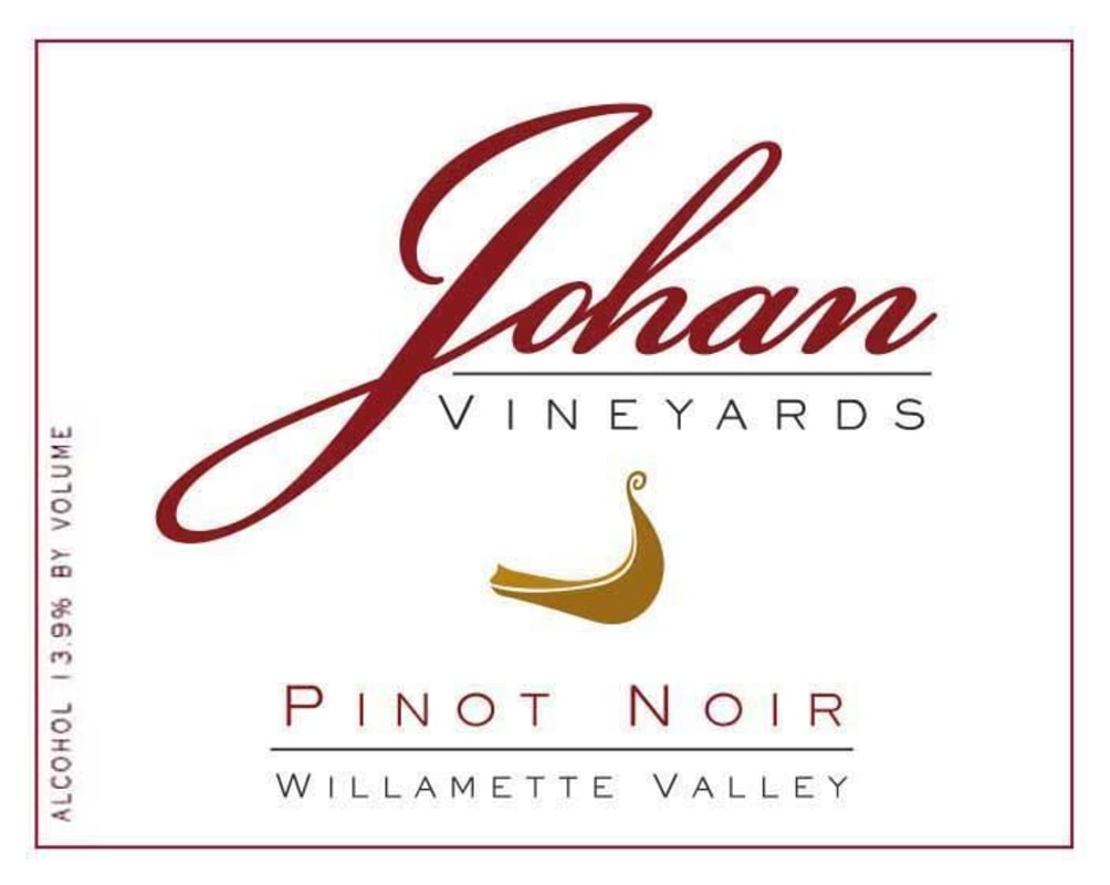 Johan Vineyards Estate Pinot Noir 2005 Front Label
