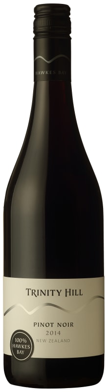 Trinity Hill Hawkes Bay Pinot Noir 2014 Front Bottle Shot