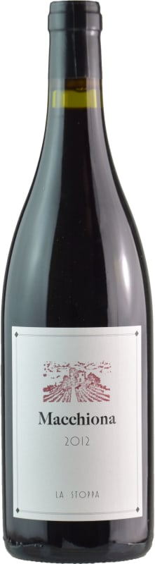 La Stoppa Macchiona 2012 Front Bottle Shot