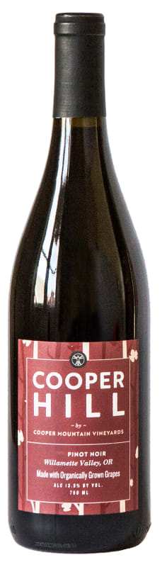 Cooper Mountain Cooper Hill Pinot Noir 2024 Front Bottle Shot
