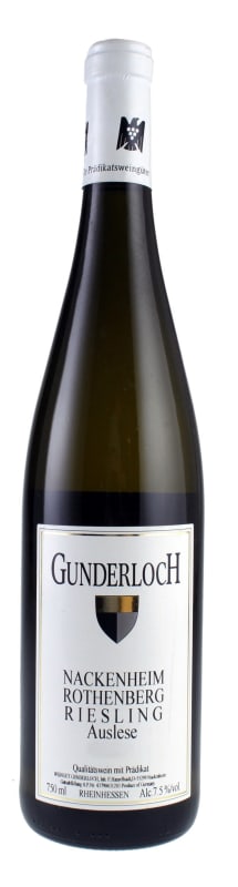 Gunderloch Nackenheimer Rothenberg Riesling Auslese 2016 Front Bottle Shot