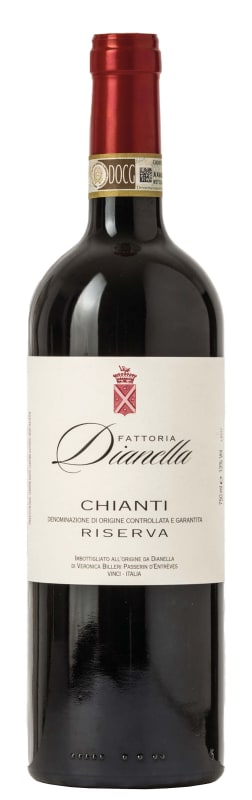 Fattoria Dianella Chianti Riserva 2013 Front Bottle Shot