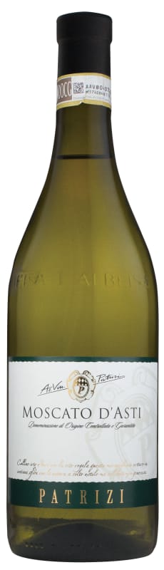 Patrizi Moscato d'Asti 2022 Front Bottle Shot