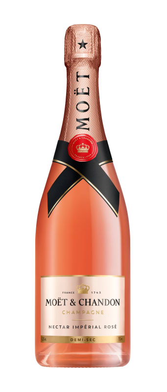 Moet & Chandon Nectar Imperial Demi-Sec Rose | Wine.com