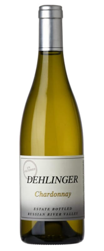 Dehlinger Estate Chardonnay 2021 Front Bottle Shot