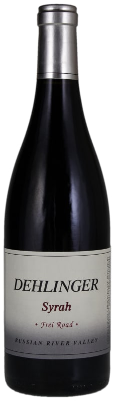 Dehlinger Frei Road Syrah 2013 Front Bottle Shot