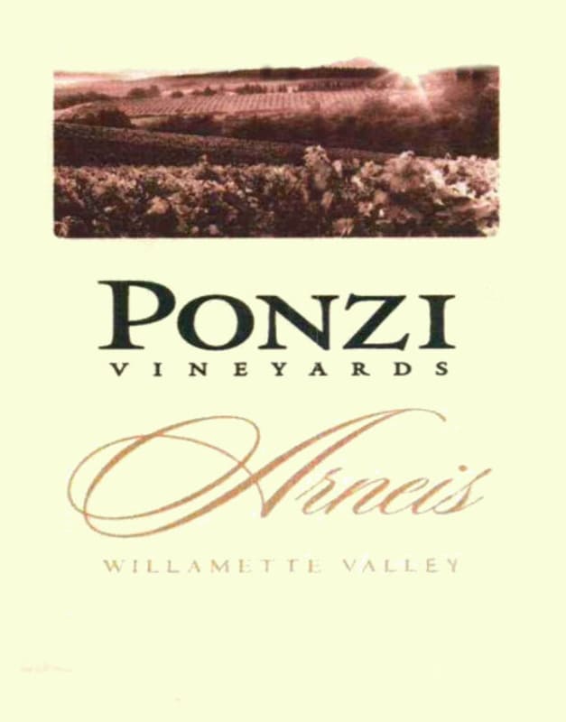 Ponzi Arneis 2011 Front Label
