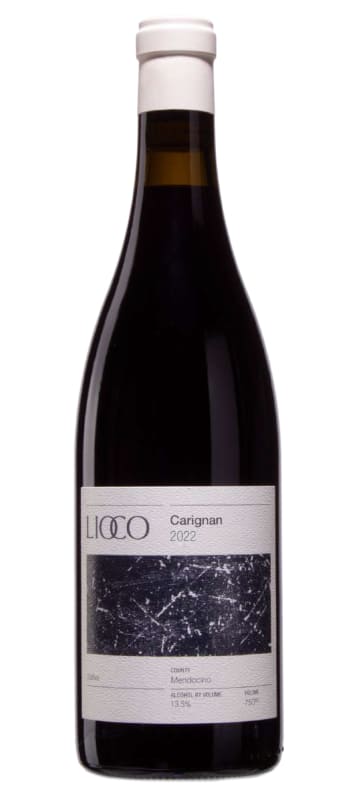 Lioco Sativa Carignan 2022 Front Bottle Shot