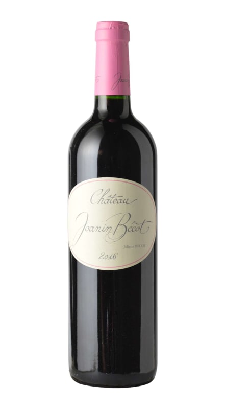 Chateau Joanin Becot 2016 Front Bottle Shot