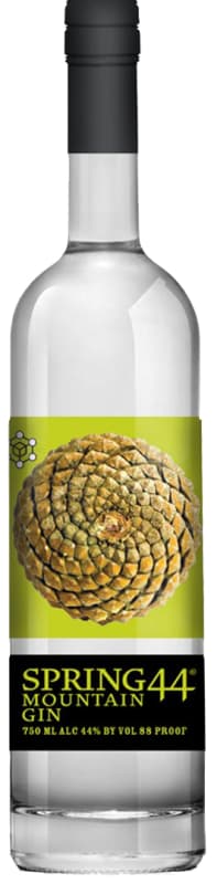 Spring 44 Mountain Gin Front Bottle Shot