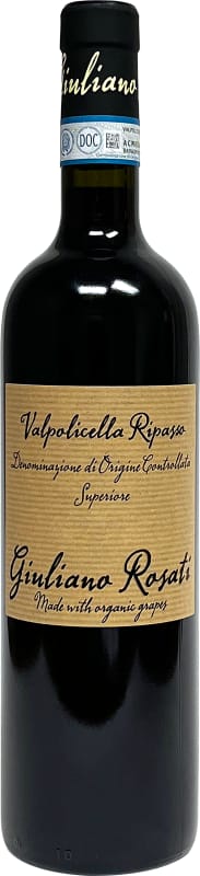 Giuliano Rosati Valpolicella Ripasso Superiore 2020 Front Bottle Shot