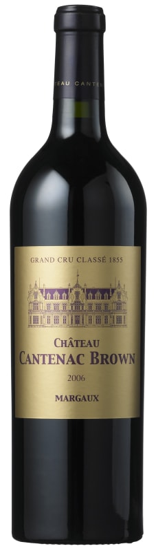 Chateau Cantenac Brown 2006 Front Bottle Shot