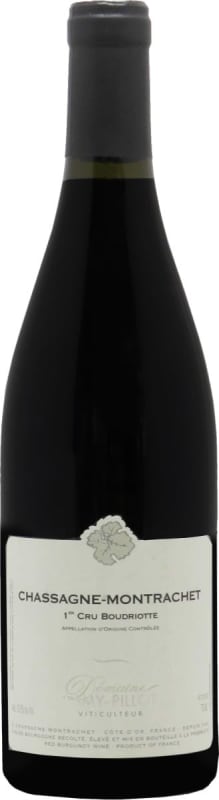 Domaine Lamy Pillot Chassagne-Montrachet Boudriotte Premier Cru Rouge 2023 Front Bottle Shot