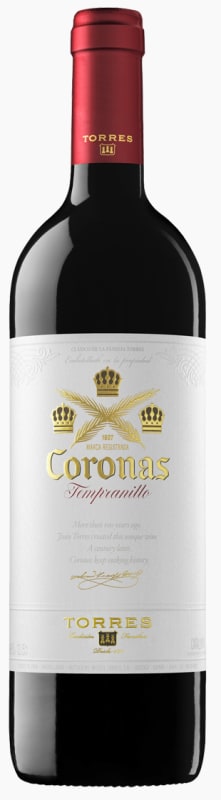 Familia Torres Coronas Tempranillo 2016 Front Bottle Shot