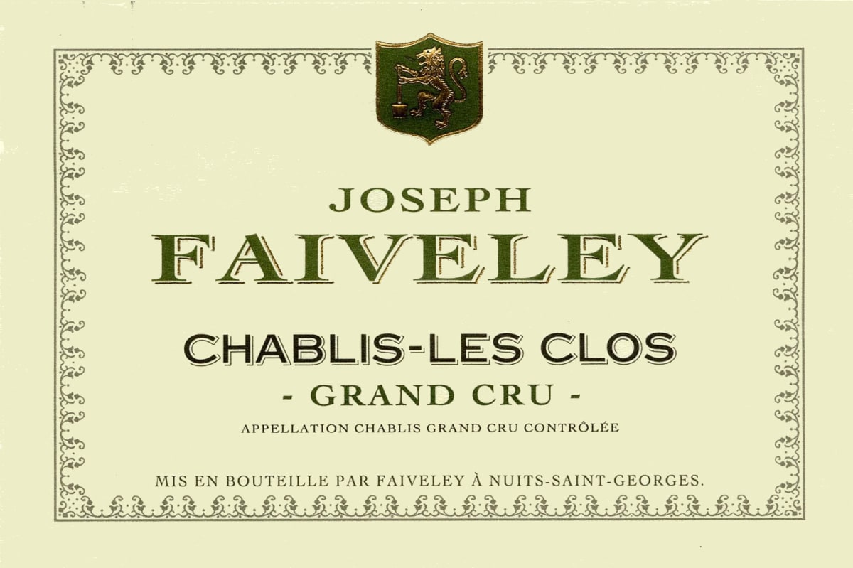 Faiveley Chablis Les Clos Grand Cru 2008 Front Label