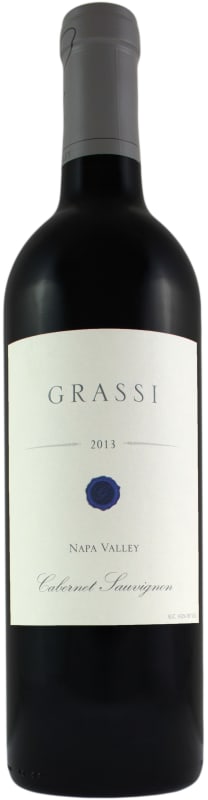 Grassi Cabernet Sauvignon 2013 Front Bottle Shot