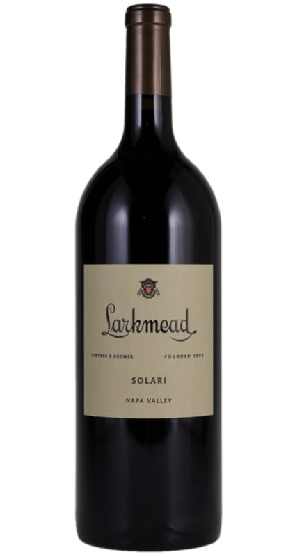 Larkmead Solari Cabernet Sauvignon 2012 Front Bottle Shot