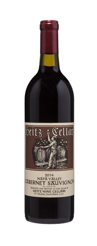 Heitz Cellar Napa Valley Cabernet Sauvignon 2014 Front Bottle Shot