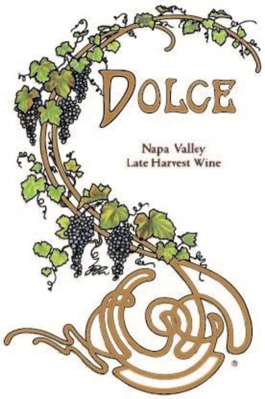 Dolce Late Harvest Wine 2018 Front Label
