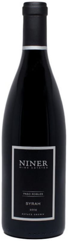 Niner Syrah 2014 Front Bottle Shot