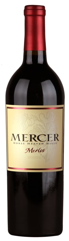 Mercer Estates Merlot 2009 Front Bottle Shot
