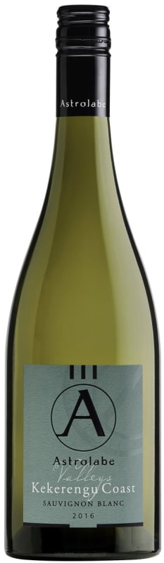 Astrolabe Kekerengu Coast Sauvignon Blanc 2016 Front Bottle Shot