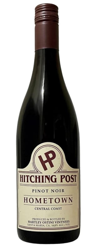 Hitching Post Hometown Pinot Noir 2022 Front Bottle Shot