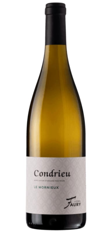 Lionel Faury Condrieu Le Mornieux 2022 Front Bottle Shot