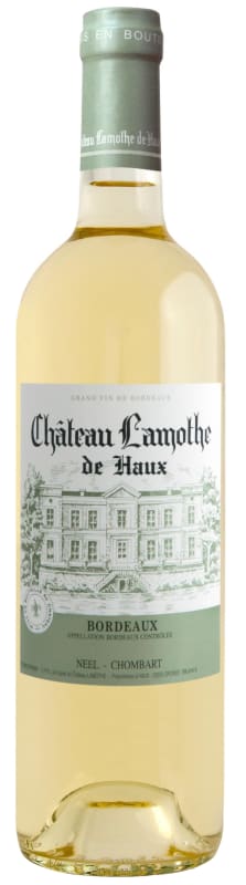 Chateau Lamothe de Haux Blanc 2024 Front Bottle Shot