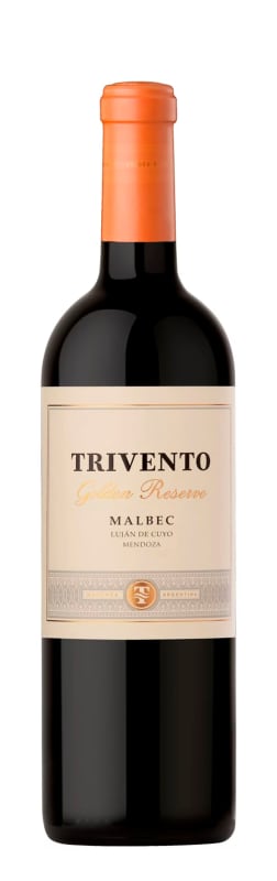 Trivento Golden Reserve Malbec 2018 Front Bottle Shot