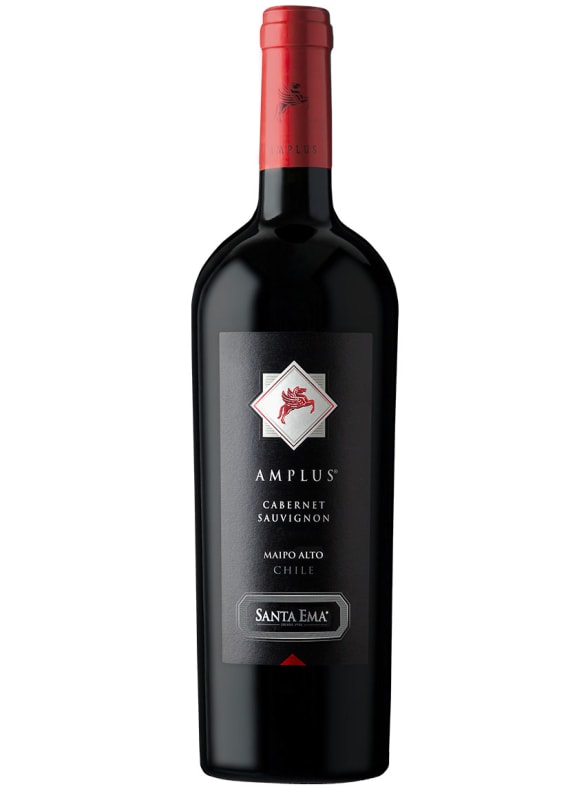 Santa Ema Amplus Cabernet Sauvignon 2017 Front Bottle Shot