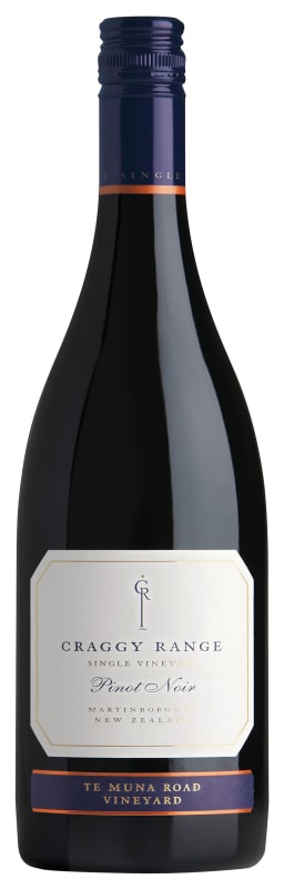 Craggy Range Winery Te Muna Road Vineyard Pinot Noir 2013 Front Bottle Shot
