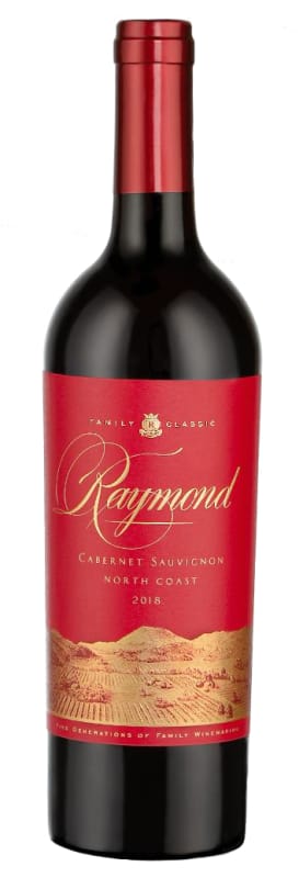 Raymond Family Classic Cabernet Sauvignon 2018 Front Bottle Shot