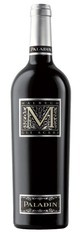 Paladin Gli Aceri Malbech 2015 Front Bottle Shot