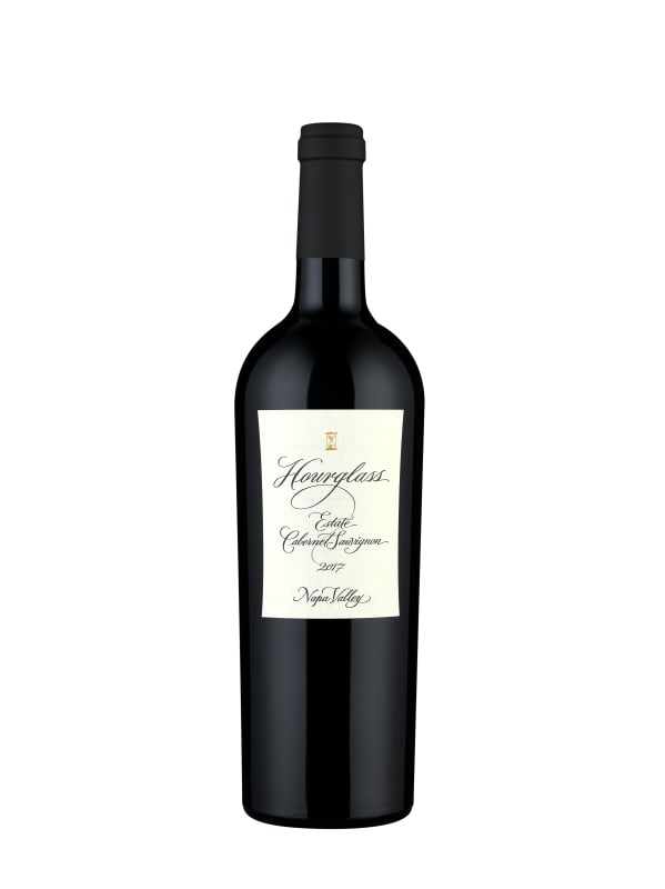 Hourglass Cabernet Sauvignon 2017 Front Bottle Shot