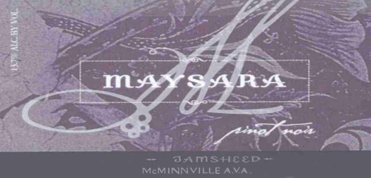 Maysara Jamsheed Pinot Noir 2005 Front Label