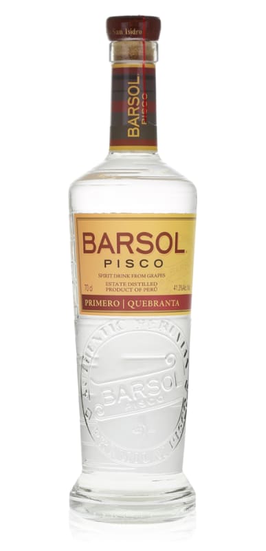 BarSol Primero Quebranta Pisco Front Bottle Shot