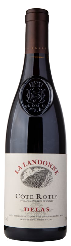 Delas Cote Rotie La Landonne 2014 Front Bottle Shot