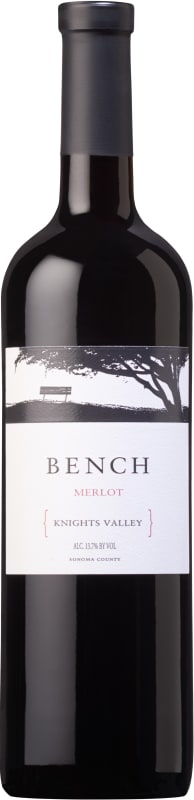 Bench Knights Valley Merlot 2019 Front Bottle Shot