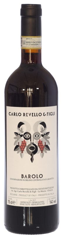 Carlo Revello & Figli Barolo 2016 Front Bottle Shot