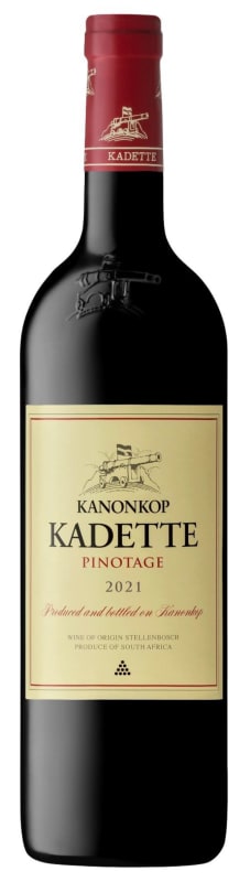 Kanonkop Kadette Pinotage 2021 Front Bottle Shot